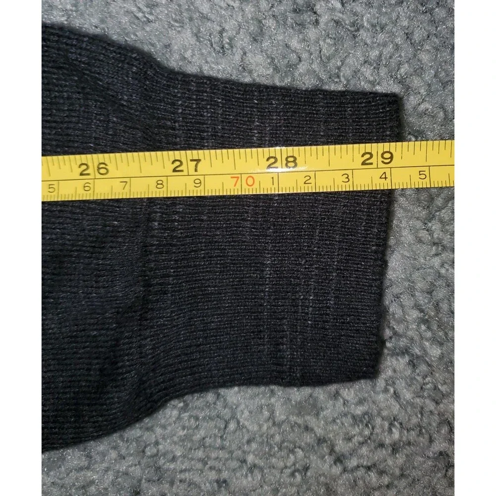 J.Crew Men's Slim Rugged Cotton Crewneck Sweater Small C8445 Charcoal Blue